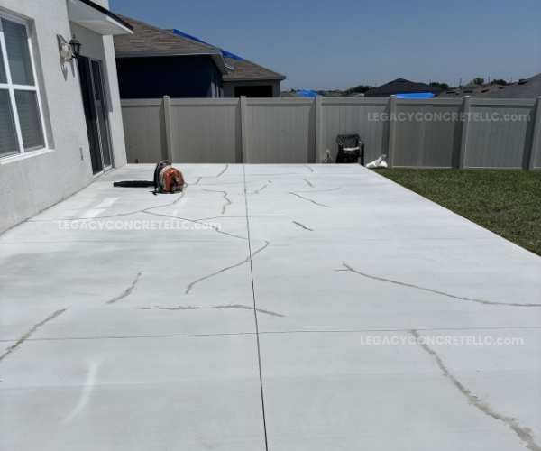 Concrete Patio Installation