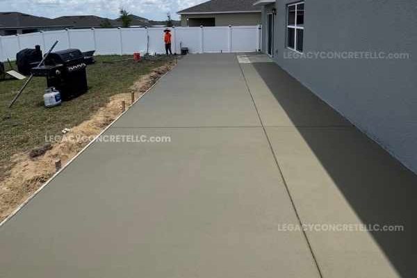 Our concrete patio contractors are dedicated to transforming your outdoor space into a functional and inviting area that you can enjoy for years to come.
