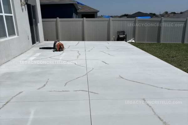 Concrete Patio Installation